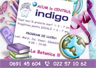 Completarea grupelor de la 3-7 ani și 6-7 ani la centrul "Indigo"